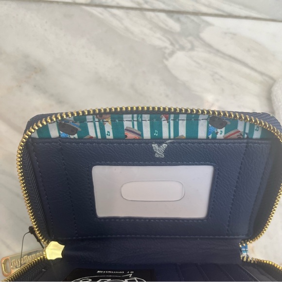 DISNEY PARKS LOUNGEFLY NWT DAPPER DAN MAIN STREET WALLET - Picture 6 of 6